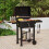 House of Home BBQ Smoker XL Grill Folding Tables Adjustable Pan 11
