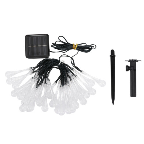 Solar lichtslinger 30 LED's 5 m IP65 buiten