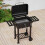 House of Home BBQ Smoker XL Grill Folding Tables Adjustable Pan 12