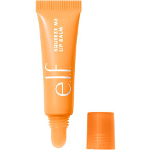 e.l.f. Squeeze Me Lip Balm, Moisturizing Lip Balm for A Sheer Tint of Color, Infused with Hyaluronic Acid, Vegan & Cruelty-Free- Peach