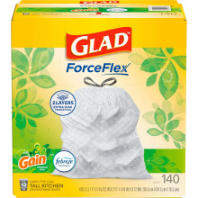 YANTONG ForceFlex höga kökssoppåsar 13 gallon 140