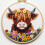 Punch Needle Kit Highland Cow Design 20x20cm 1