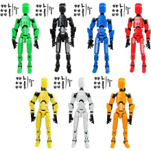 Set di action figure T13 – Modello articolato in PVC composto da 7 pezzi