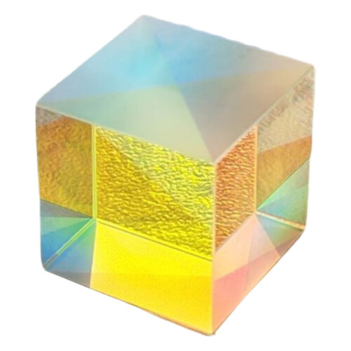 Διχροϊκό Πρίσμα Γυαλιού X-Cube για Διάθλαση Φωτός &