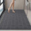 Tapis de bain antidérapants emboîtables 30x30cm PVC 1