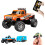 Mini Monster Truck RC 1:64 con luci e telecomando a 2,4 GHz 1