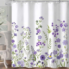 Weihnachtsduschvorhang 60x72 Zoll Polyester wasserdicht mit