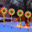 Luces navideñas solares LED con forma de caramelo (1 unidad) 1