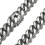 Κολιέ EASTIN Miami Cuban Link από ανοξείδωτο ατσάλι, ασημί 32 1