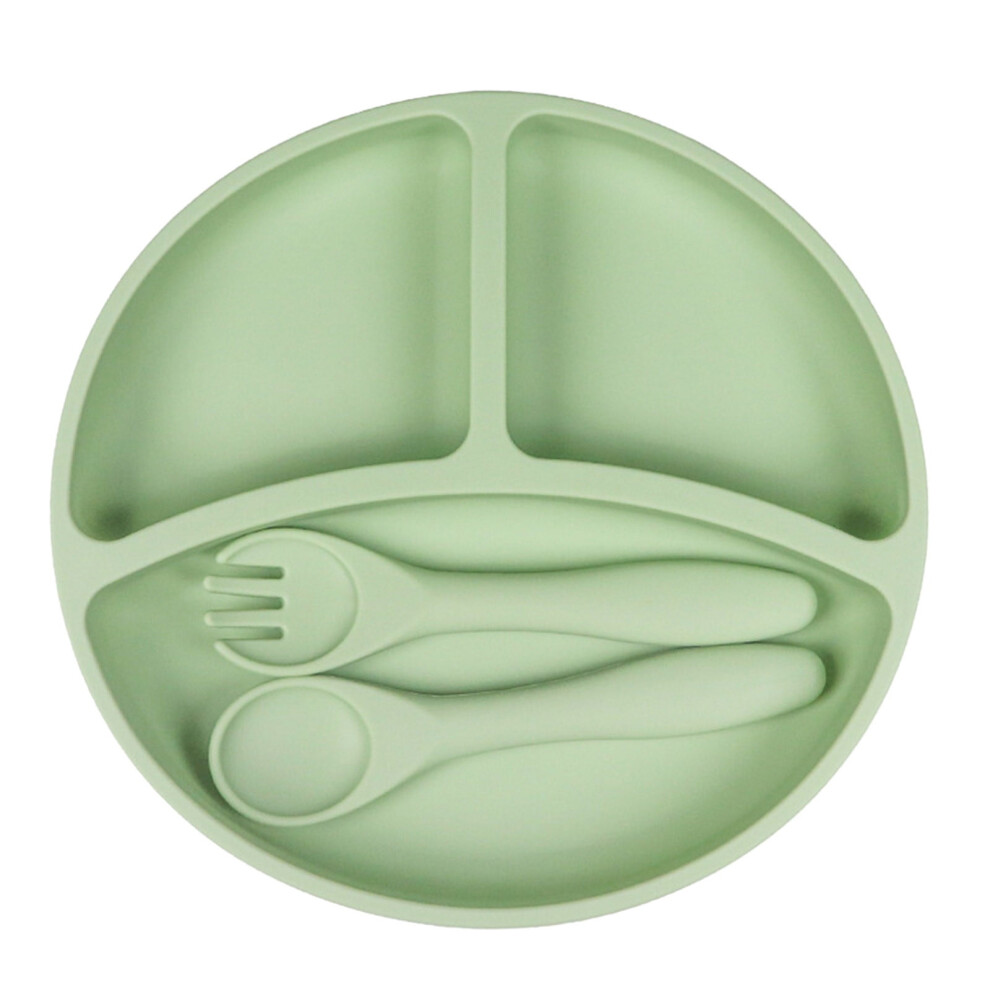 Baby Food Bowl with Divided Compartments & Suction Base