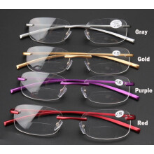 Lunettes de lecture bifocales sans monture MAINYU bloquant la lumière bleue