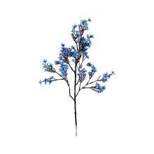 Ramo de flores artificiales azules de paniculata (6 unidades)