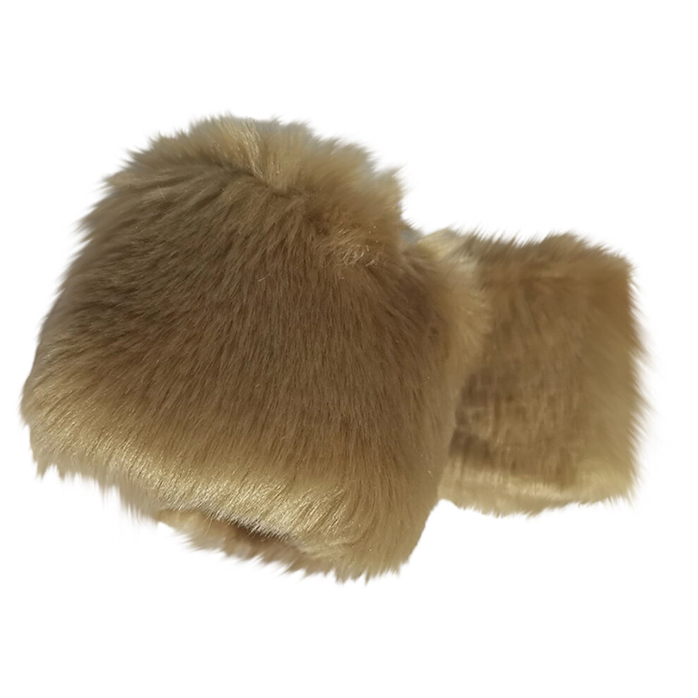 Plush Faux Bunny Fleece Arm Sleeves â Pair