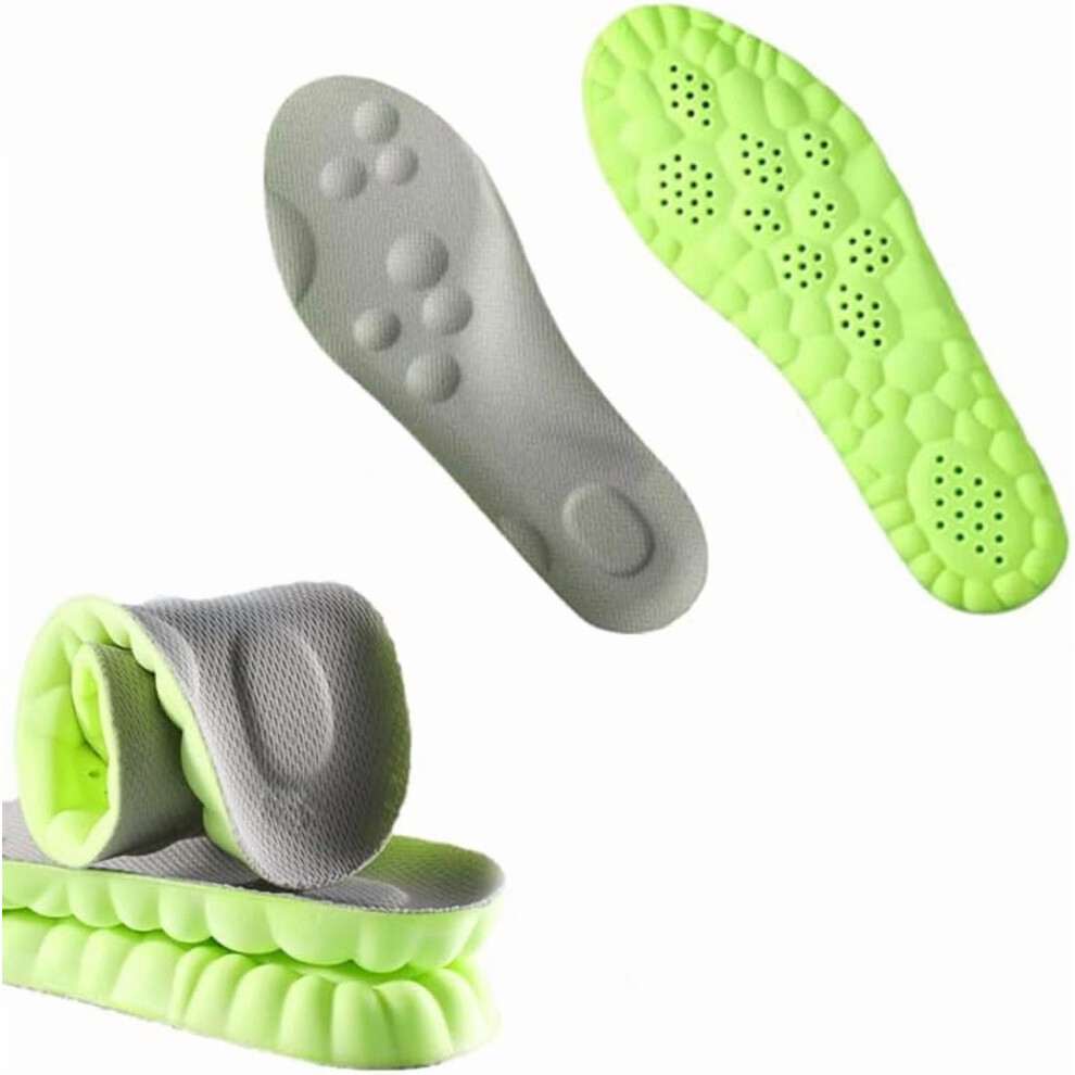 4D Cloud Insoles â Memory Foam, Breathable, Arch Support