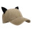 Kattungeøre-baseballhatt – polyester, justerbar, 5 farger 1