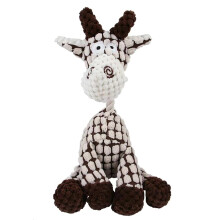 Juguete masticable de peluche con sonido para perros pequeños y medianos.