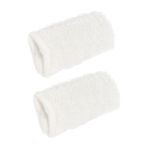 Armlenputer i lammefleece, sett med 2 – 31 x 15 x 2 cm 2