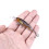Mini hard kunstaas crankbait 7 cm 4 g met 3D-ogen 4