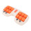 Fußmassageroller - Reflexzonen-Werkzeug, Orange 15