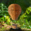 Lanterna solar de vime com design de balão de ar quente 5