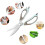 Stainless Steel Kitchen Shears Detachable Heavy Duty 1 Pair 5