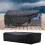Patio Table Cover Waterproof Stretch Black Spandex 1 pc 2