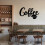 Plaque murale métallique « Café » 30 x 18 cm 3