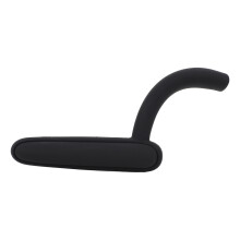 Capa protetora de silicone para maçaneta de porta, marrom.