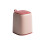 Skrivbordspapperskorg med presslock, plast, vit 1