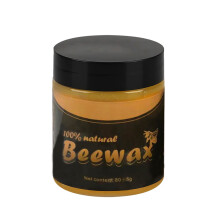 Natuurlijke bijenwas (potje van 80 g) voor hout, leer en knutselwerk.
