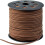 Cordon en daim couleur café 3 mm x 100 yards 1