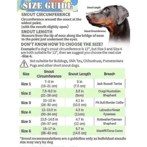 (4, Red) Dog Muzzle, Silicone Basket Muzzle For Small Medium Large Dogs, Soft Cage Muzzle Prevent Biting Chewing, Allow Drinking Panting 2