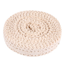 Rouleau de galon en dentelle florale de coton – 10 yards