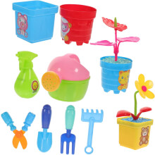 Maison de jeu pour enfants, jouets de jardinage pour enfants, kit d'outils de plantation éducatifs pour petit jardinier, couleur aléatoire