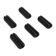 5 Stück Bleistiftgewichte 1 oz Schwarz 7–14 mm Schreibhilfe