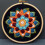 Punch Needle Kit Mandala Flower Pattern for Beginners 1
