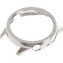 housse de protection pratique pour montre, étui de protection pour montre, boîtier argenté pour montre, coque de protection pour montre