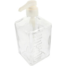 Bouteille distributrice de sirop de sucre en verre, grande capacité, pompe distributrice vide pour bouteilles de café et de thé
