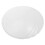 White Round Plastic Ceiling Lamp Shade 34 cm 1