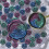 Perles de cire à cacheter en forme de fleur, couleurs assorties, 100 pièces 1