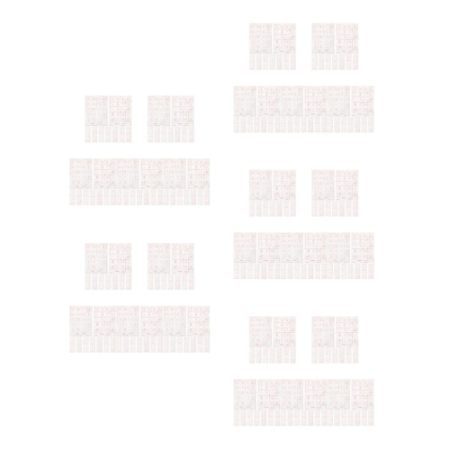 150Sheets Calligraphy Copy Sheets Durable Rice Paper for Daily Writing