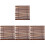 4Pcs Elegant Bamboo Sheets for Sushi and Sashimi Decorative Display 1