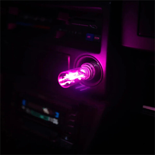 Λάμπα αυτοκινήτου USB LED – Μπλε φωτισμός περιβάλλοντος, 6x2cm
