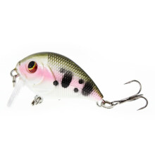 4,5 cm flydende rejelokke med krog (2 stk.)