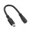 DC35135 til USB-C/Mikro-USB/5-pinners strømkabel – 20 cm 1