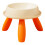 Ανυψωμένο μπολ γάτας κατά του εμετού 1 τεμάχιο πορτοκαλί 1