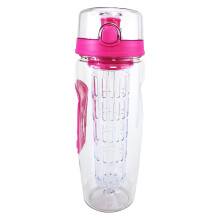 960-ml-Wasserflasche mit Fruchtinfusion und auslaufsicherem Deckel