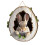 Placa de madeira com coelho da Páscoa para pendurar, 30 cm 1