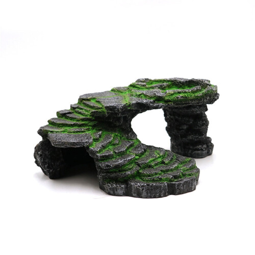 Resinskildpadde-solplatform med hul til skind – 25x18x