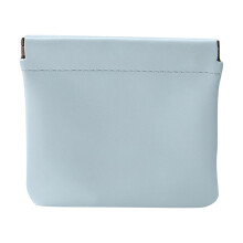 Cosmetisch tasje van lamsleer voor dames, 1 stuk, 4,72 x 4,33 inch